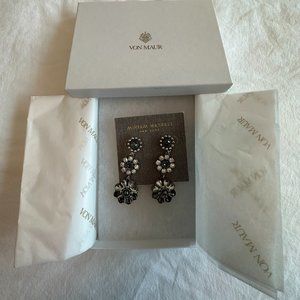 Miriam Haskell Rhinestone earings